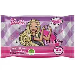 GELATTI - Toallitas Húmedas Gelatti Barbie Extra Suaves Empaque 25 Und
