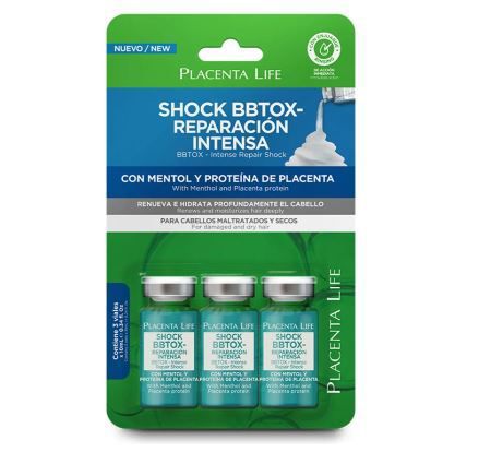 Ampolla Placenta Life Bbtox Reparación Intensa Empaque 3 Und