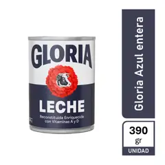 GLORIA - Leche Gloria Reconstituida Entera Lata 390 g