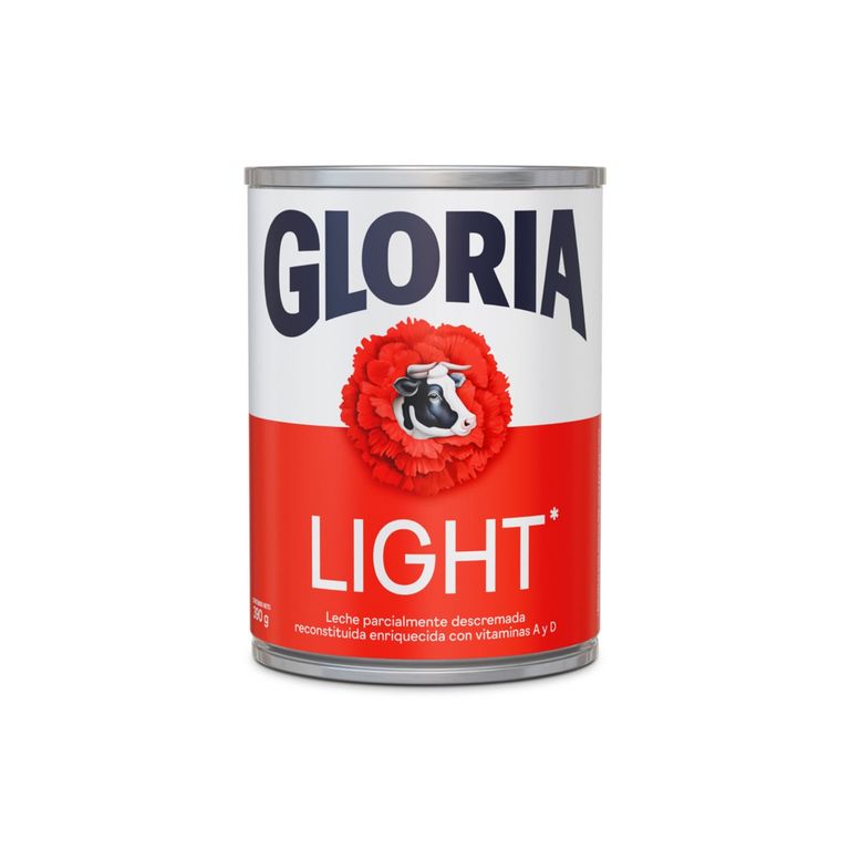 Leche Gloria Light Lata 390 g