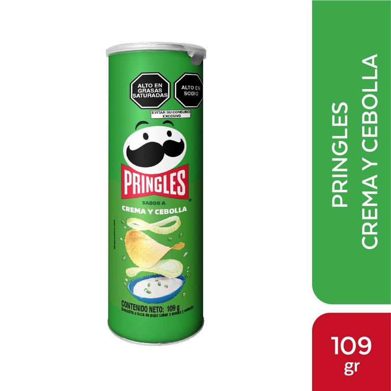 Papas Pringles Sour Cream Envase 109 g