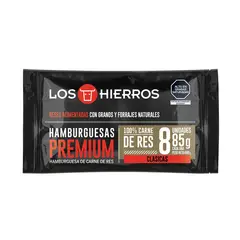 LOS HIERROS - Hambur guesa De Res 680 g 8Un