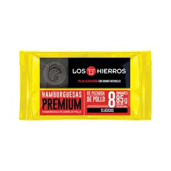 LOS HIERROS - Hambur guesa Pollo 680 g 8U