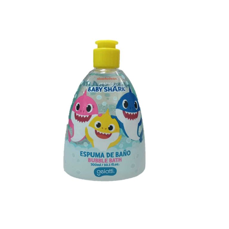 Espuma de Baño Gelatti Baby Shark Envase 300 mL