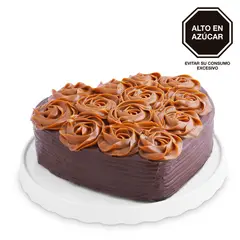 TOTTUS - Torta Chocomanjar Corazón Mediana