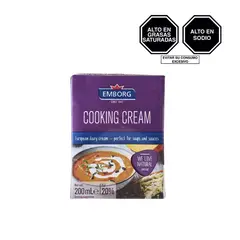 EMBORG - Crema de Leche Emborg Caja 200 g