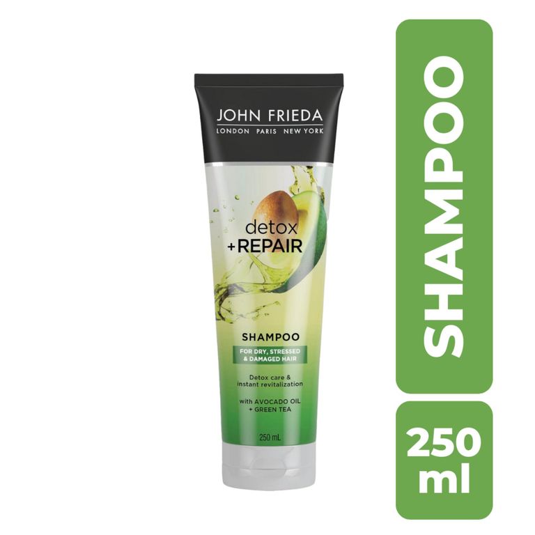 Shampoo John Frieda Detox Reparación Botella 250 mL