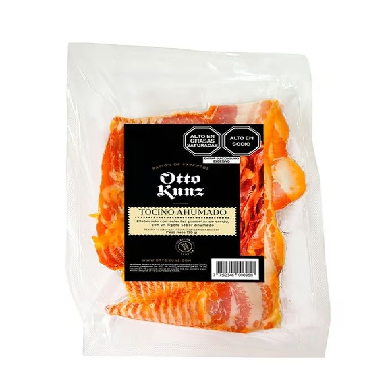 Tocino Ahumado Otto Kunz Empaque 150 g