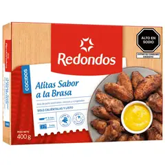 REDONDOS - Alitas Sabor a la Brasa 400 g