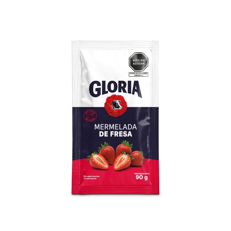 Mermelada Gloria Fresa Envase 90 g