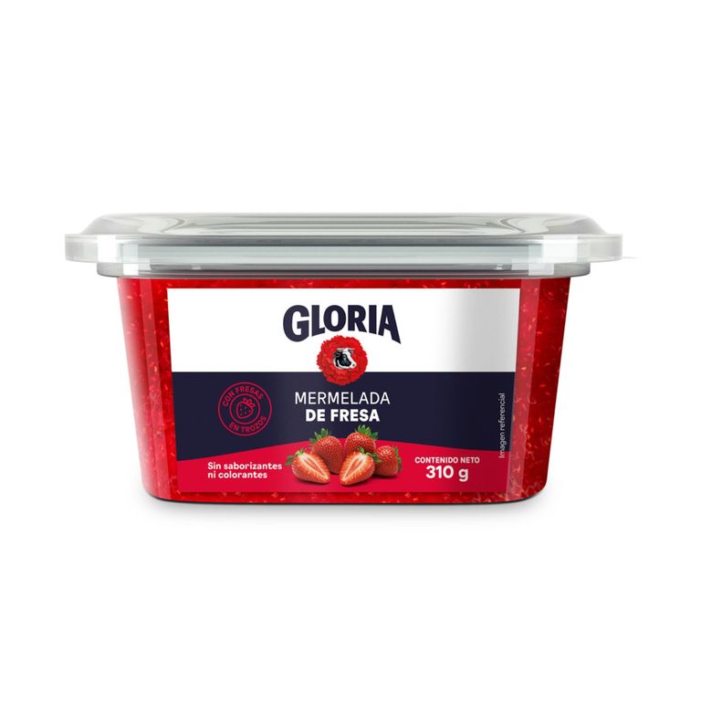Mermelada Gloria Fresa Envase 310 g