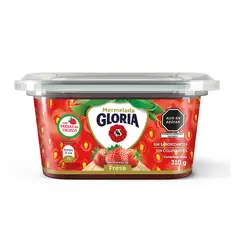 GLORIA - Mermelada Gloria Fresa Envase 310 g