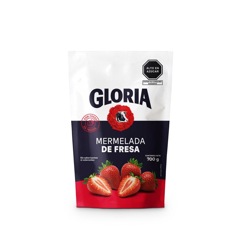 Mermelada Gloria Fresa Doypack 700 g