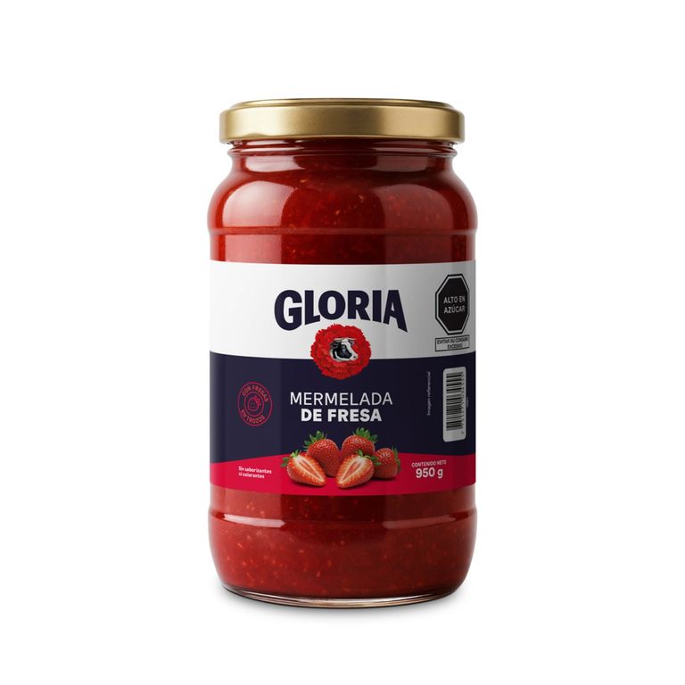 Mermelada Gloria Fresa Envase 950 g