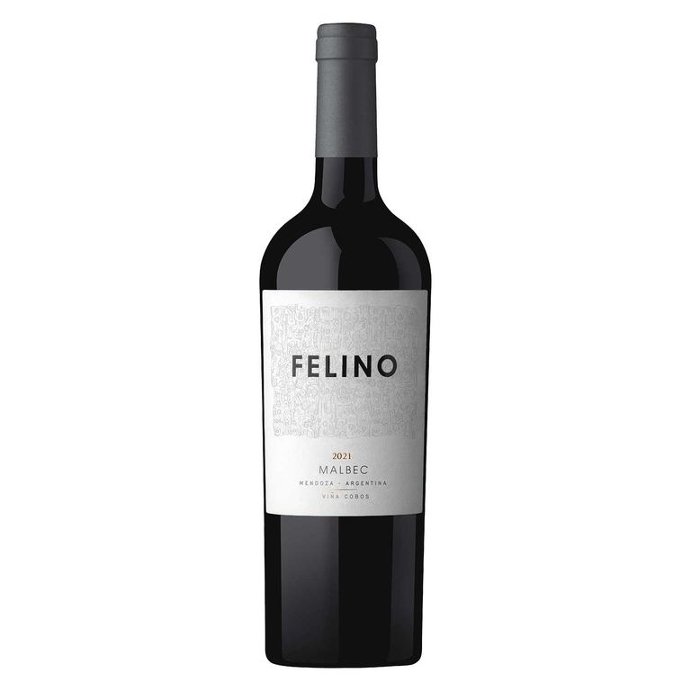 Vino Felino Malbec Botella 750 mL