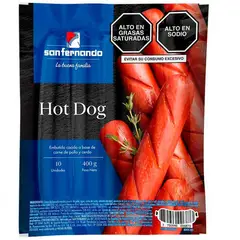 SAN FERNANDO - Hot Dog San Fernando 400 g