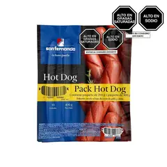 SAN FERNANDO - Pack Hot Dog San Fernando Empaque 600 g
