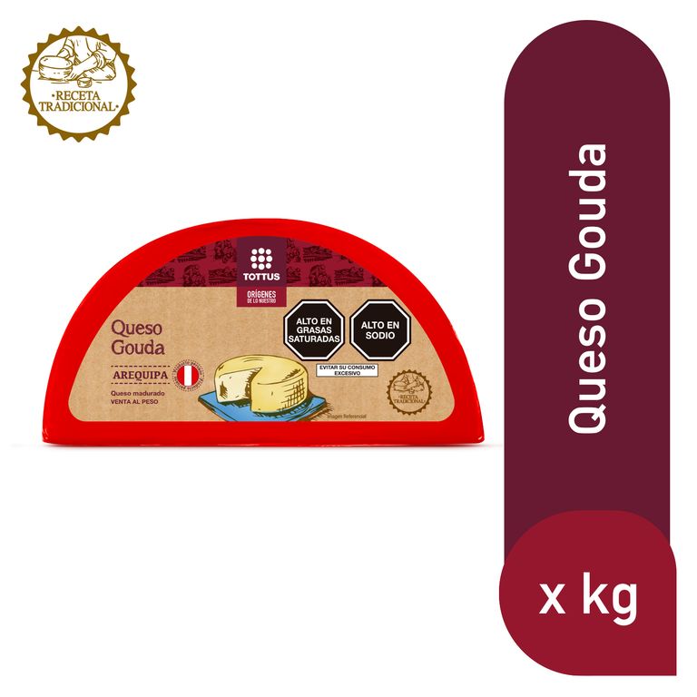 Queso Goudá Tottus Origenes x Kg