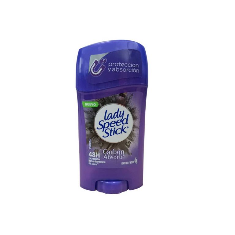 Antitranspirante en Barra Lady Speed Stick Carbon Envase 45 g