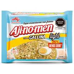 AJINOMEN - Sopa Instantánea Gallina Light 80 g