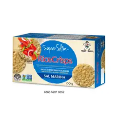 WANT WANT - Galleta de Arroz Want Want Sal Marina Caja 100 g
