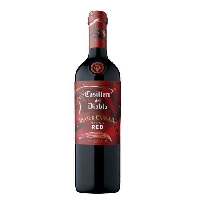 Vino Casillero Del Diablo Carnaval Fabulous Red Botella 750 mL