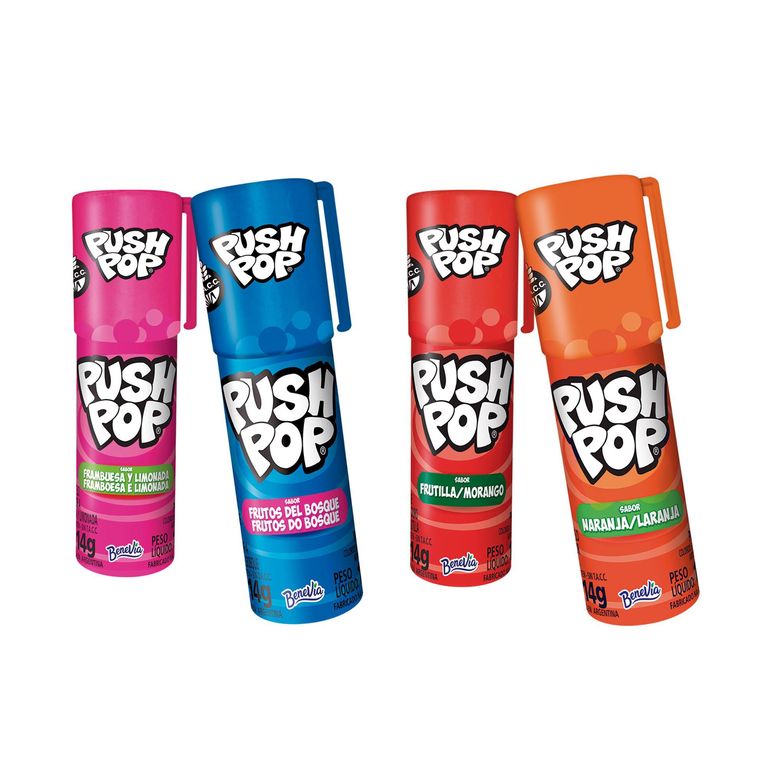 Topps Push Pop x 14 g