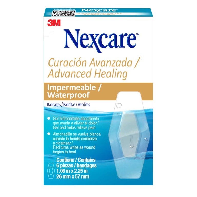 Banditas Nexcare Curación Avanzada Caja 6 Und