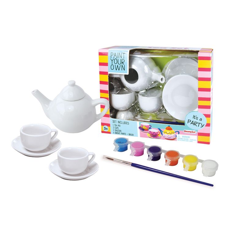 Paint Your Own Tea Set