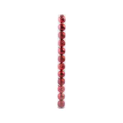 CASA JOVEN - Set X 12 Bolas Rojo 6cm
