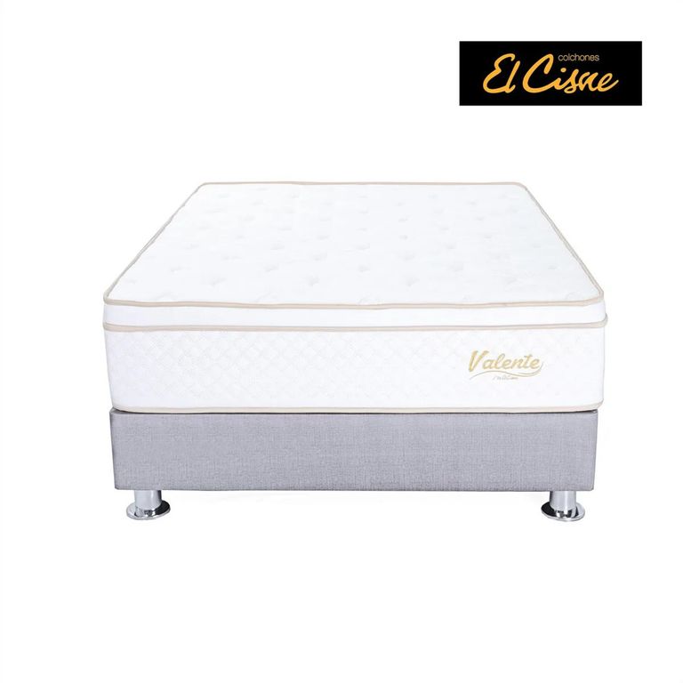 Juego De Cama Valentte Gris Queen Col+Ta