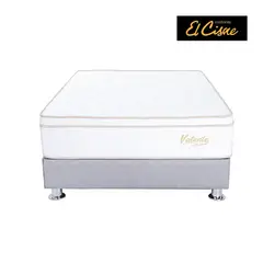 EL CISNE - Juego De Cama Valentte Gris King Col+Tar