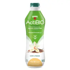 ACTIBIO - Yogurt Actibio Vainilla Linaza 950 g