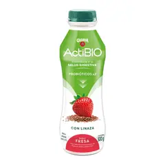 GLORIA - Yogurt Actibio Fresa Linaza 500 g