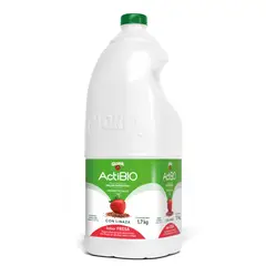GLORIA - Yogurt Yoleit Actibio Fresa con Linaza Envase 1.7 Kg