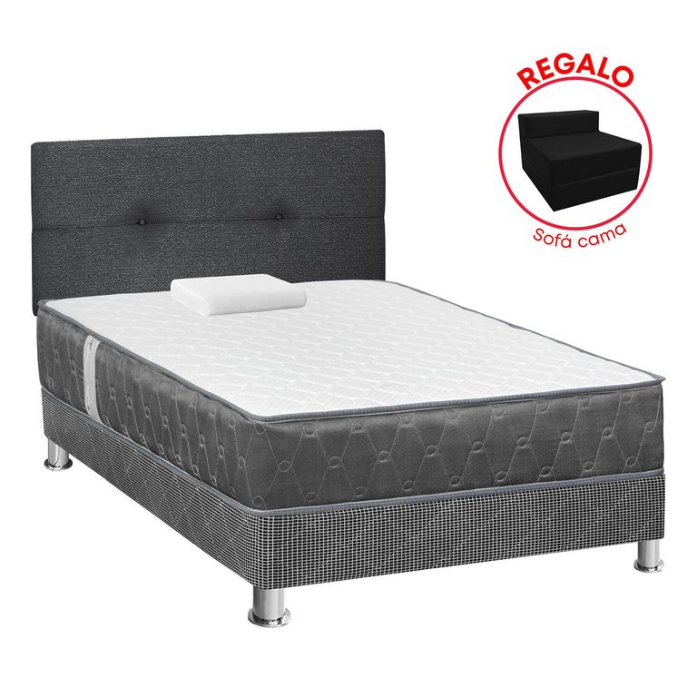 Dormitorio Jallpa 1.5 Plazas + Sofa Cama