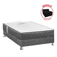 FORLI - Cama Americana Jallpa 1.5Plz+Sofa Cama