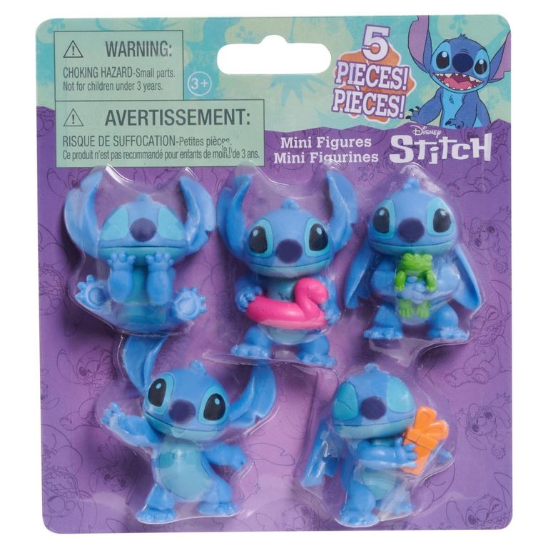 Stitch Mini Figuras 5 Pack