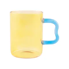 Casa Joven - Taza Mug Vidrio Moda Happy