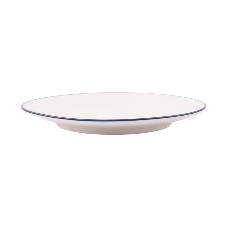 Plato Comida 26cm Mediterráneo Blue Rim