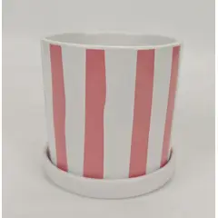 Casa Joven - MACETA CERAMICA COLOR BLUSH