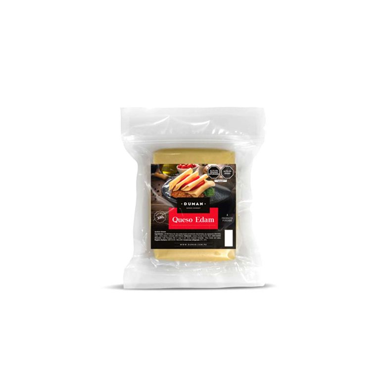 Queso Edam Duman Laminado Empaque 300 g