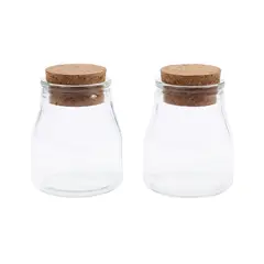 Precio Uno - Set x 2 Especiero con Tapa de Corcho 90mL