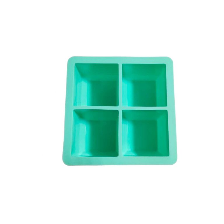 Cubeta de Silicona para Hielo Cuadrado