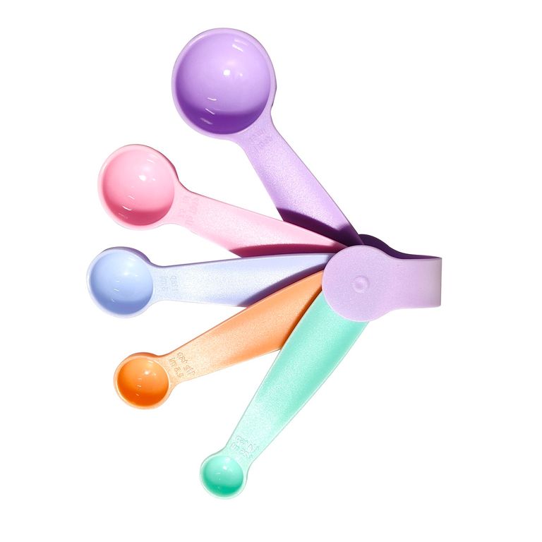 Set x5 Cucharas Medidoras de Plástico