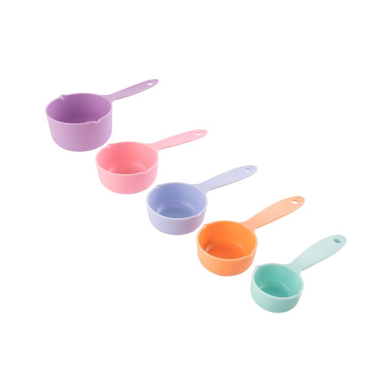 Set Tazas Medidoras de Plástico