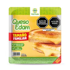 TOTTUS - QUESO EDAM FAMILIAR X 400G