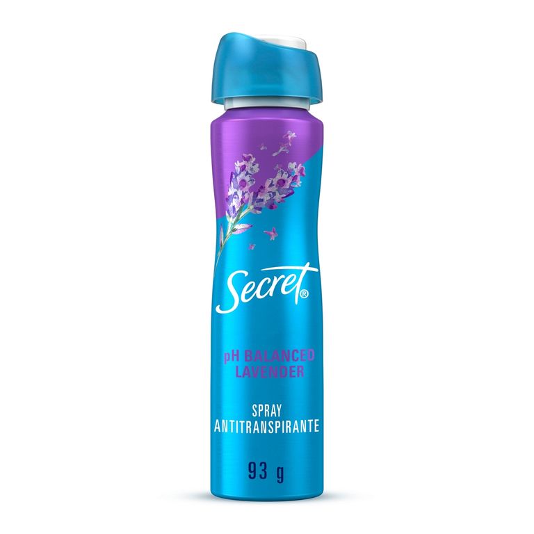 Antitranspirante en Spray Secret Lavanda Envase 150 mL