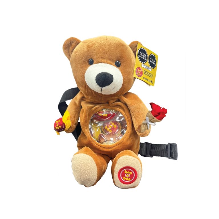Bombones de Chocolate Bon o Bon Mochila Oso Empaque 90 g
