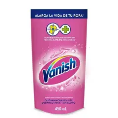VANISH - Quitamanchas Líquido Vanish Ropa Color Doypack 450 mL